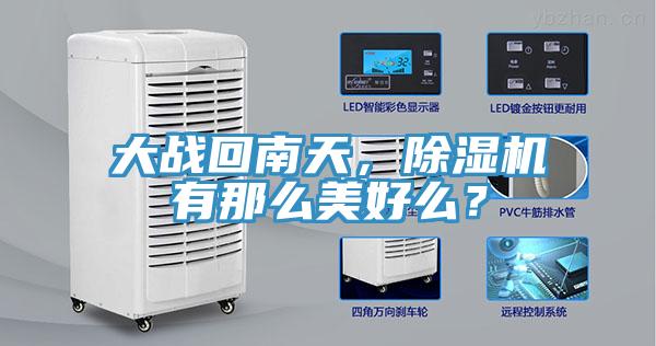 大戰(zhàn)回南天，除濕機(jī)有那么美好么？