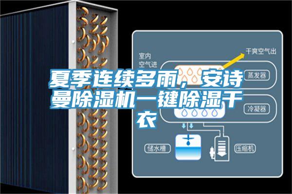 夏季連續(xù)多雨，安詩曼除濕機(jī)一鍵除濕干衣