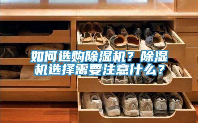 如何選購除濕機？除濕機選擇需要注意什么？
