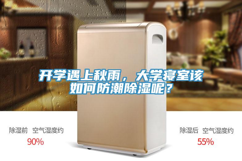 開學(xué)遇上秋雨，大學(xué)寢室該如何防潮除濕呢？