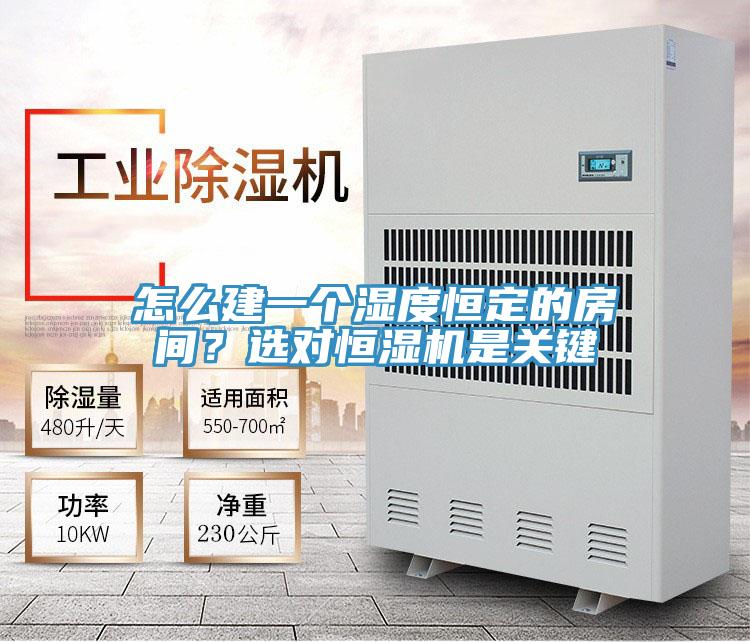 怎么建一個濕度恒定的房間？選對恒濕機是關鍵