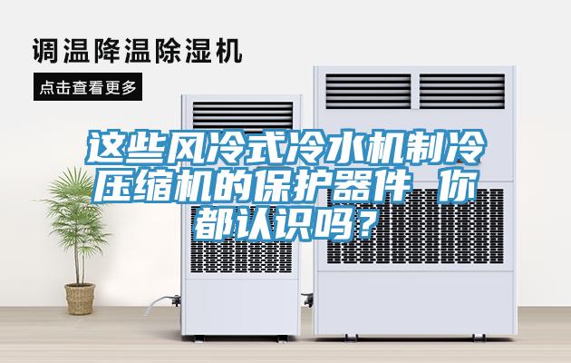 這些風(fēng)冷式冷水機(jī)制冷壓縮機(jī)的保護(hù)器件 你都認(rèn)識(shí)嗎？