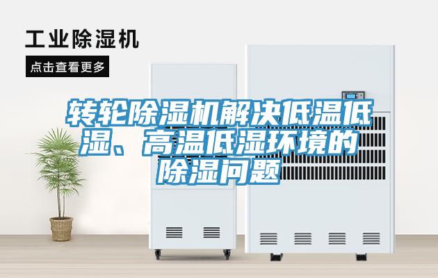 轉輪除濕機解決低溫低濕、高溫低濕環(huán)境的除濕問題
