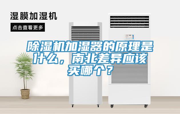 除濕機(jī)加濕器的原理是什么，南北差異應(yīng)該買(mǎi)哪個(gè)？