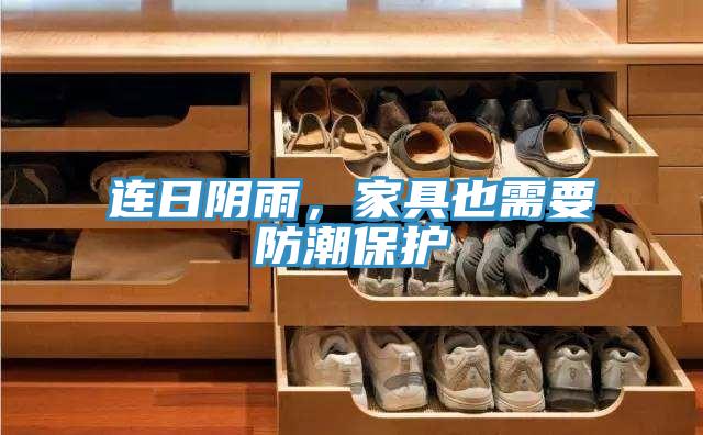 連日陰雨，家具也需要防潮保護