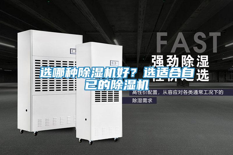 選哪種除濕機好？選適合自已的除濕機