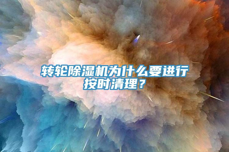 轉(zhuǎn)輪除濕機為什么要進行按時清理？