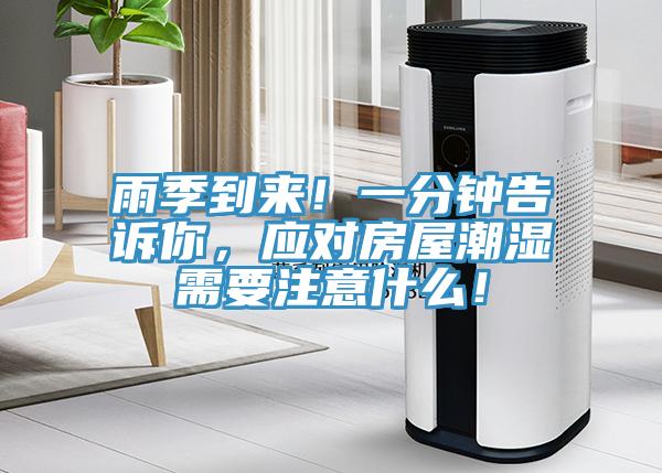 雨季到來！一分鐘告訴你，應(yīng)對(duì)房屋潮濕需要注意什么！