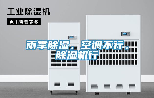 雨季除濕，空調(diào)不行，除濕機(jī)行