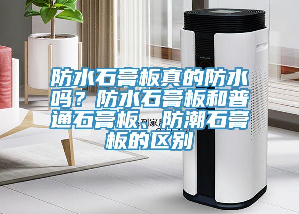 防水石膏板真的防水嗎？防水石膏板和普通石膏板、防潮石膏板的區(qū)別