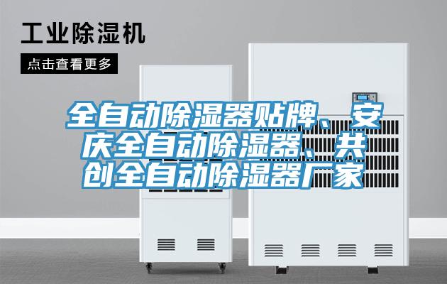 全自動(dòng)除濕器貼牌、安慶全自動(dòng)除濕器、共創(chuàng)全自動(dòng)除濕器廠家