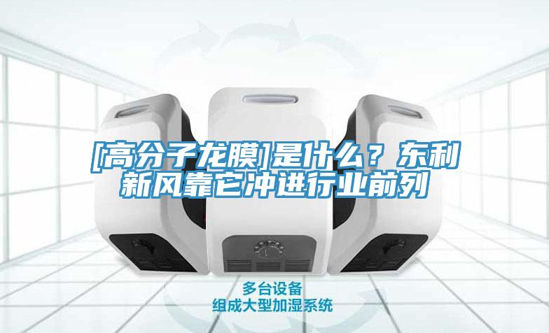 [高分子龍膜]是什么？東利新風(fēng)靠它沖進(jìn)行業(yè)前列
