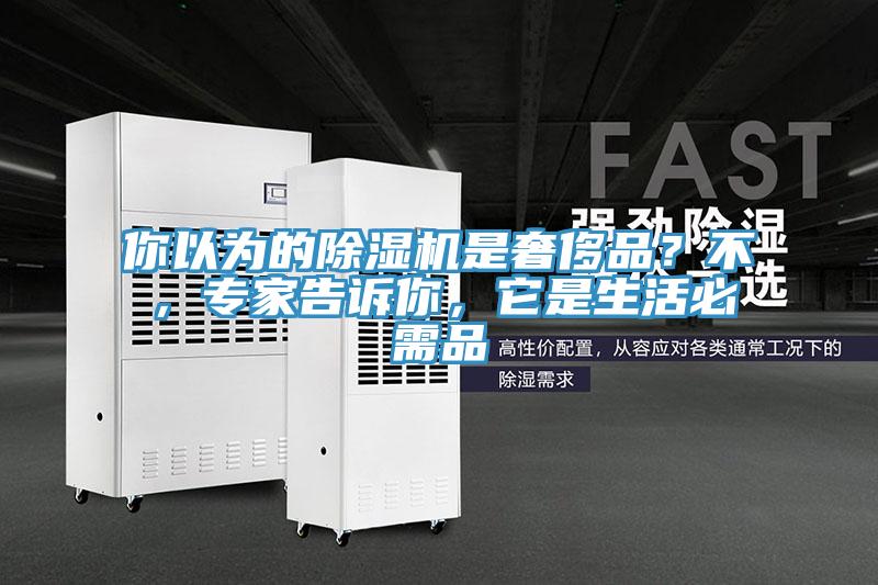 你以為的除濕機(jī)是奢侈品？不，專家告訴你，它是生活必需品