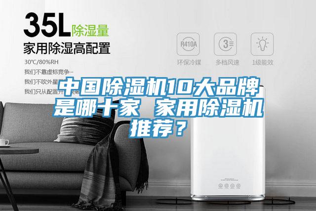 中國除濕機10大品牌是哪十家 家用除濕機推薦？