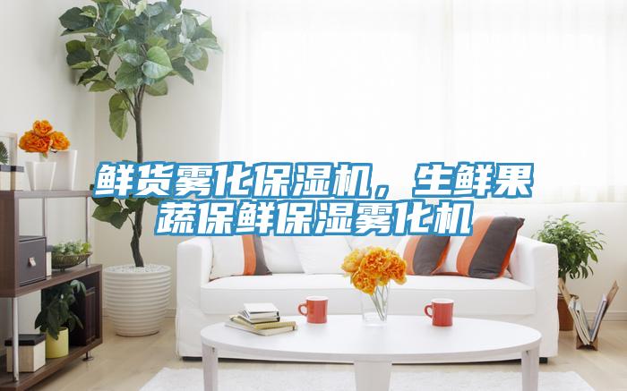 鮮貨霧化保濕機(jī)，生鮮果蔬保鮮保濕霧化機(jī)