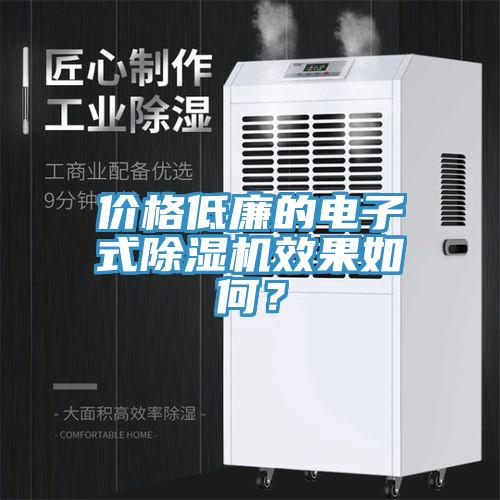 價(jià)格低廉的電子式除濕機(jī)效果如何？