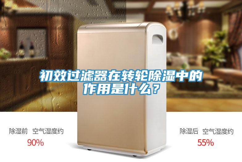初效過濾器在轉(zhuǎn)輪除濕中的作用是什么？