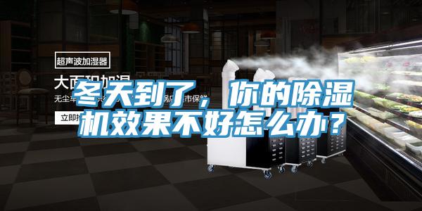 冬天到了，你的除濕機(jī)效果不好怎么辦？