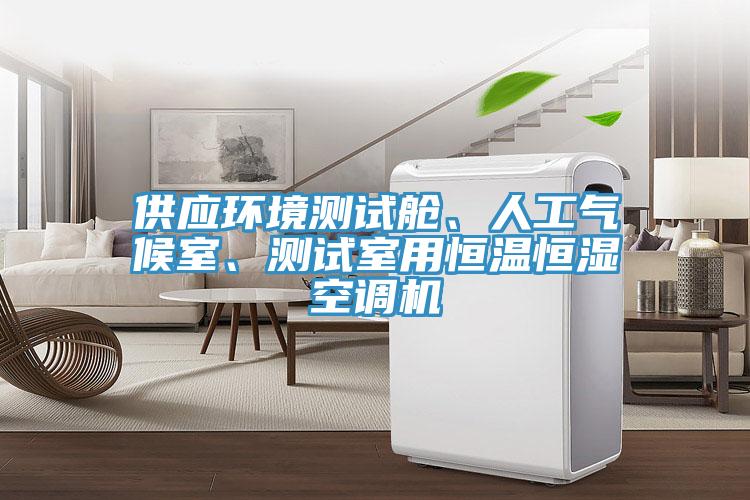 供應(yīng)環(huán)境測試艙、人工氣候室、測試室用恒溫恒濕空調(diào)機