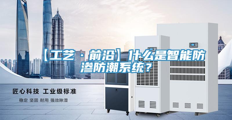 【工藝·前沿】什么是智能防滲防潮系統(tǒng)？