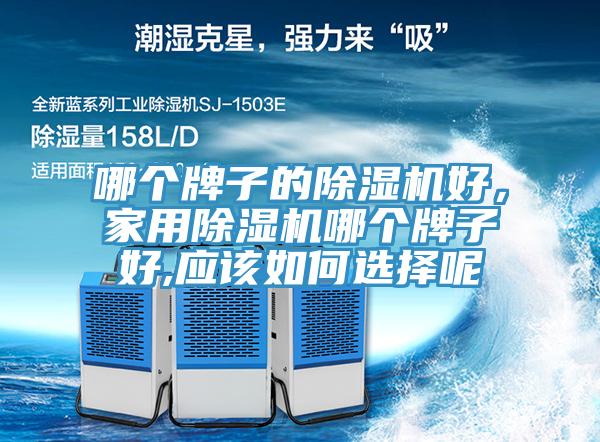哪個牌子的除濕機(jī)好，家用除濕機(jī)哪個牌子好,應(yīng)該如何選擇呢
