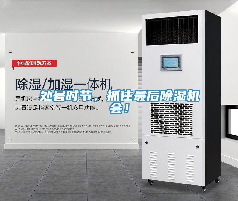 處暑時節(jié)，抓住最后除濕機會！