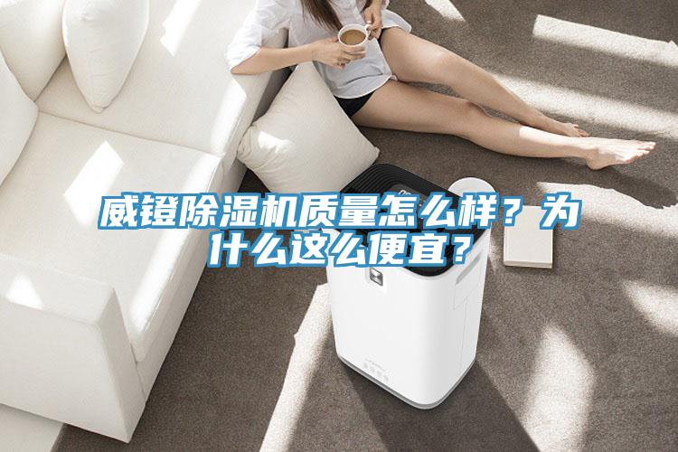 威鐙除濕機質量怎么樣？為什么這么便宜？