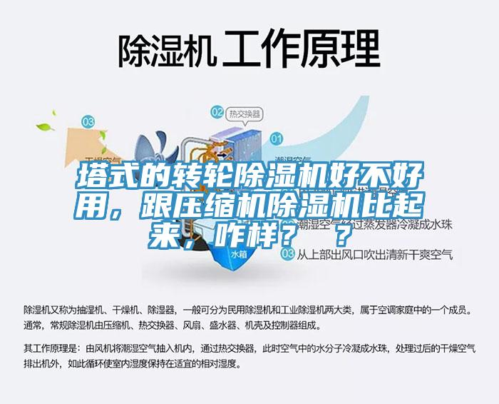 塔式的轉(zhuǎn)輪除濕機(jī)好不好用，跟壓縮機(jī)除濕機(jī)比起來，咋樣？ ？