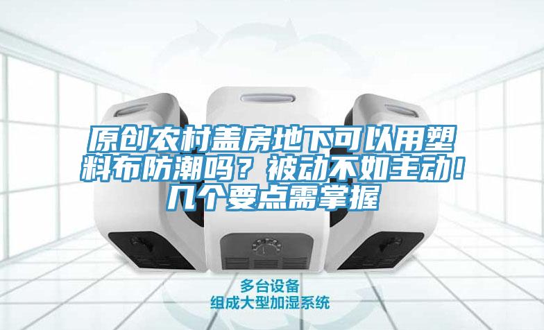 原創(chuàng)農(nóng)村蓋房地下可以用塑料布防潮嗎？被動不如主動！幾個要點需掌握