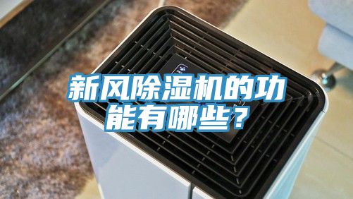 新風(fēng)除濕機的功能有哪些？
