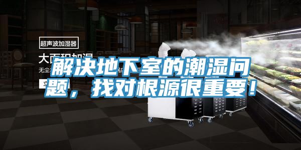 解決地下室的潮濕問題，找對根源很重要！