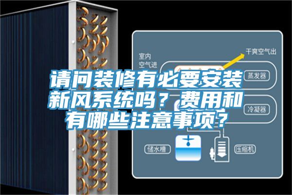 請(qǐng)問(wèn)裝修有必要安裝新風(fēng)系統(tǒng)嗎？費(fèi)用和有哪些注意事項(xiàng)？