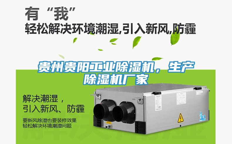 貴州貴陽工業(yè)除濕機，生產除濕機廠家