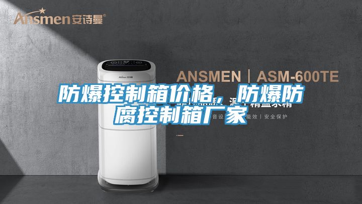 防爆控制箱價格，防爆防腐控制箱廠家