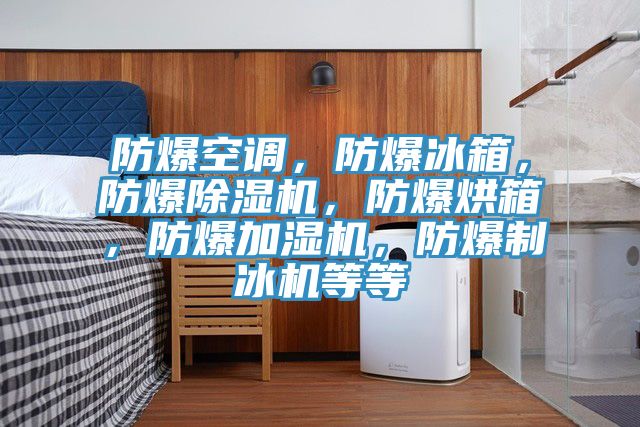 防爆空調(diào)，防爆冰箱，防爆除濕機，防爆烘箱，防爆加濕機，防爆制冰機等等