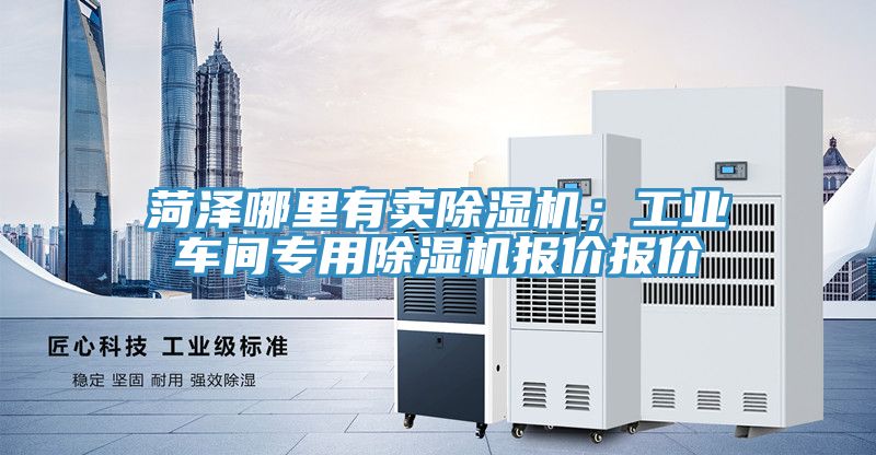 菏澤哪里有賣除濕機；工業(yè)車間專用除濕機報價報價