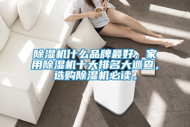 除濕機什么品牌最好，家用除濕機十大排名大巡查，選購除濕機必讀。